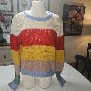 English Factory Multicolor Striped Sweater